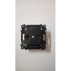 Prise TV/FM/SAT 2 sorties Alvaïs