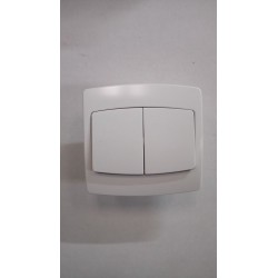 Interrupteur double Va-et-Vient Alcyon