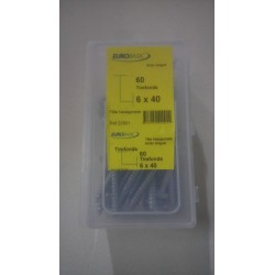 Tirefonds 6x40mm x60
