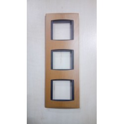 Cache enjoliveur Triple Alvaïs Merisier