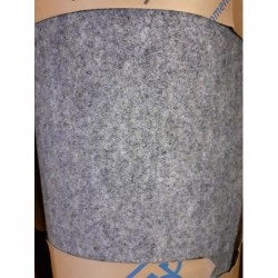 Sol textile aiguilleté (Gris/tâches Olives)...