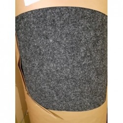 Sol textile aiguilleté (Noir) FORBO 60m²