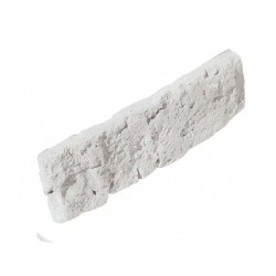 Parement mural Granulit Blanc 20x5x1,1cm 1m²