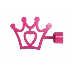 Lot de 2 embouts Queen INSPIRE, rose brillant,...