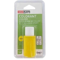 Colorant concentré SOLOPLAST 15 ml jaune opaque