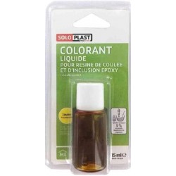 Colorant concentré SOLOPLAST 15 ml jaune...
