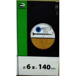 Lot de 3 kg vis acier tête fraisée STANDERS,...