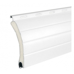 Lot de 4 lames de tablier en alu blanc Haut....