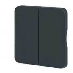 Cache commande d'éclairage double Cosy, LEXMAN...