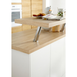 Lot de 2 supports inclinés snack L.25 x l.25.5