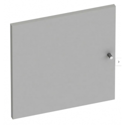 Porte battante Home gris gris 1 mat H.40 x l.40 cm