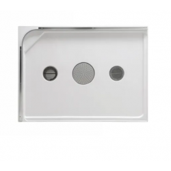 Toit rectangle pour cab. L.120 x l. 90 cm,...