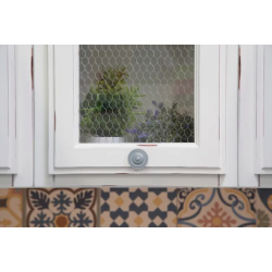 Bouton de meuble Rond zamak, gris foncé REI...