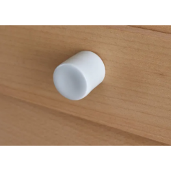 Bouton de meuble MERIGOUS blanc porcelaine