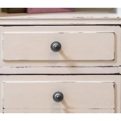 Bouton de meuble Rond zamak, argent REI H.26 x...