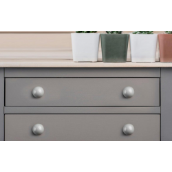 Bouton de meuble Boule abs brillant H.29 x l.28...