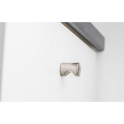 Bouton de meuble REI Cylindre argent zamak