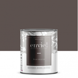 Peinture dépolluante brun écorce mur, boiserie,...