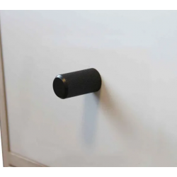 Bouton de meuble CHRISLIGNE Indus noir acier