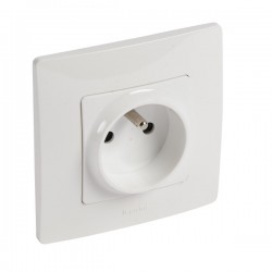 Prise 2P+T LEGRAND Niloé 16A Bornes auto + Griffes