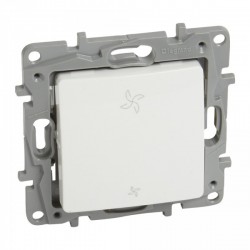 Poussoir de vmc niloé - 2 positions - blanc