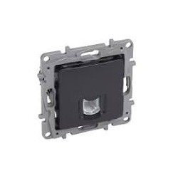 LEGRAND Niloé prise RJ11 (Téléphone) anthracite...