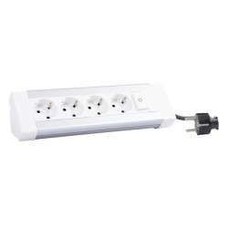 Bloc bureau multiprise 4x2P+T LEGRAND 6 535 60