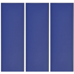 Faience Mural Bleu Brillant M10x30