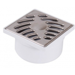 Siphonnette Ø40/50 grille inox 10x10, SIHJ10I,...