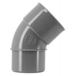 Coude mâle femelle 45° diamètre 50mm UCJ4