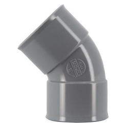 Coude femelle-femelle 45° diamètre 50mm UCJ44