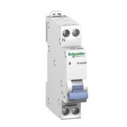 DuoLine XP Disjoncteur D'clic 1P+N 10A - courbe...